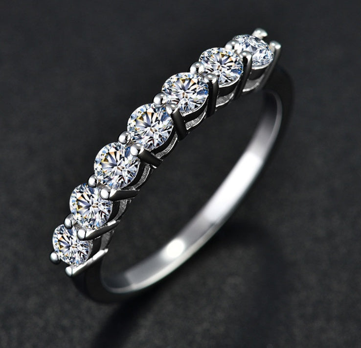 Minimalist Silver Ring – 925 Sterling Stackable Everyday Jewellery