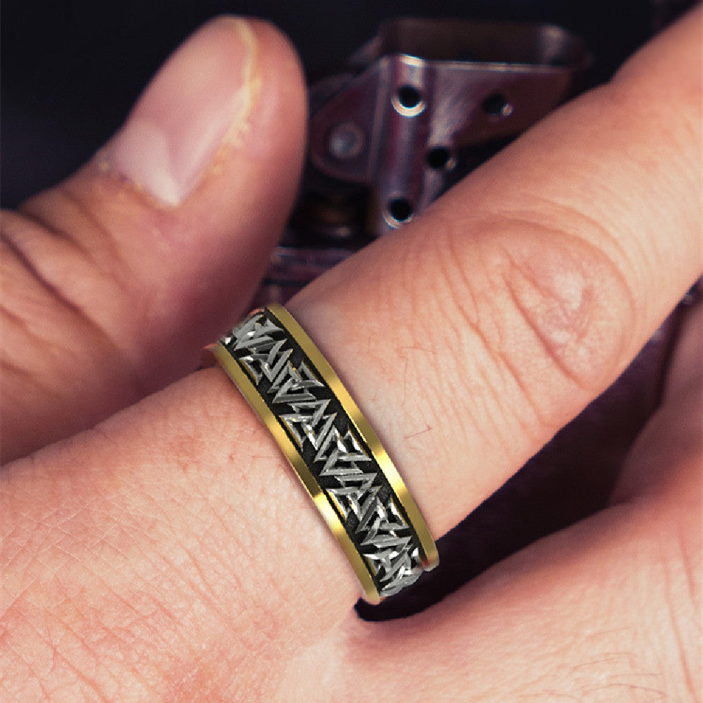 Viking Knot Ring – Solid 925 Sterling Silver | Nordic Symbol of Strength & Brotherhood
