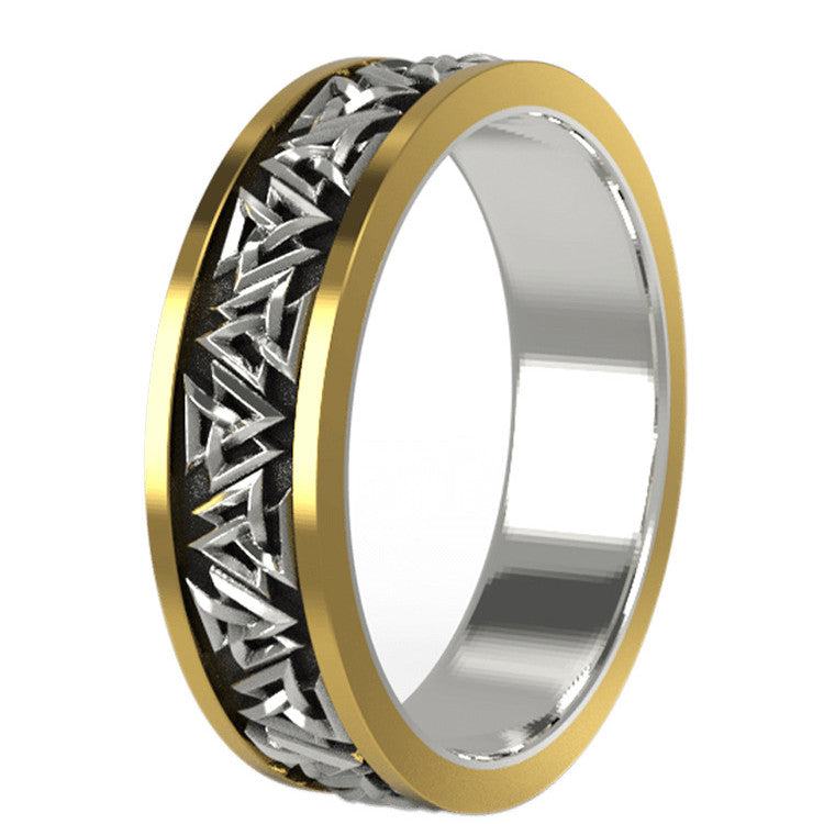 Viking Knot Ring – Solid 925 Sterling Silver | Nordic Symbol of Strength & Brotherhood