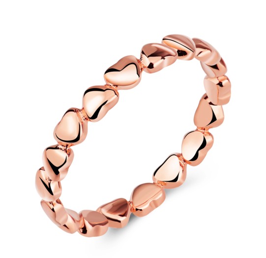 Minimalist Heart Ring – 925 Sterling Silver Cute Everyday Jewellery