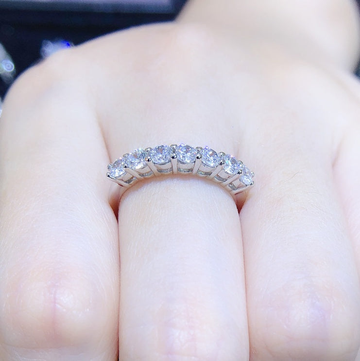 Minimalist Silver Ring – 925 Sterling Stackable Everyday Jewellery