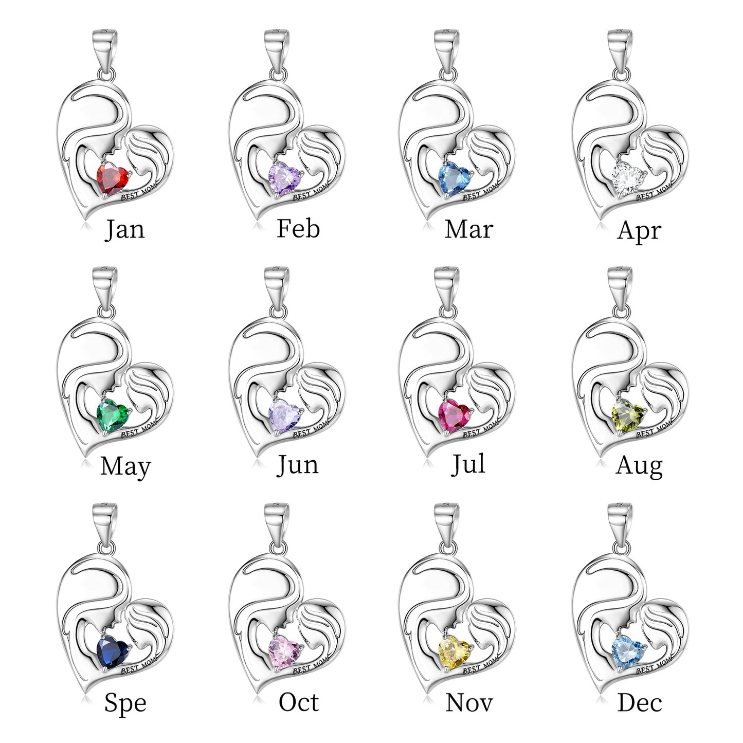 925 Sterling Silver “Best Mum” Necklace – Mother’s Day Gift Jewellery