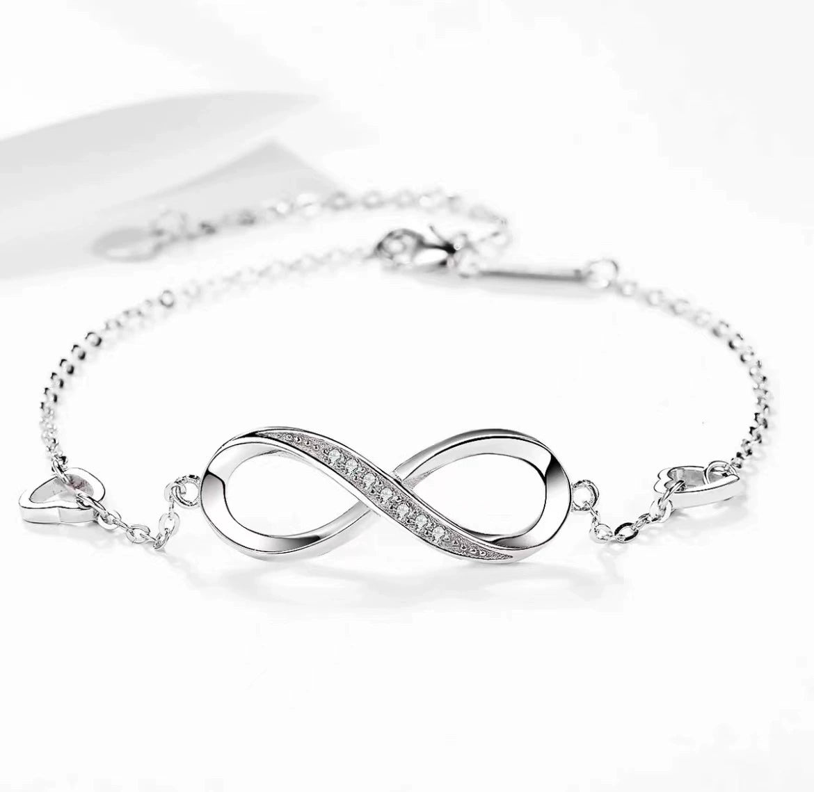 Minimalist Infinity Bracelet – 925 Sterling Silver Everyday Jewellery