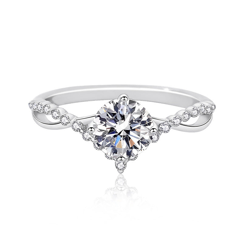 925 Sterling Silver Moissanite Ring – Affordable Luxury Style

Elegant & Modern