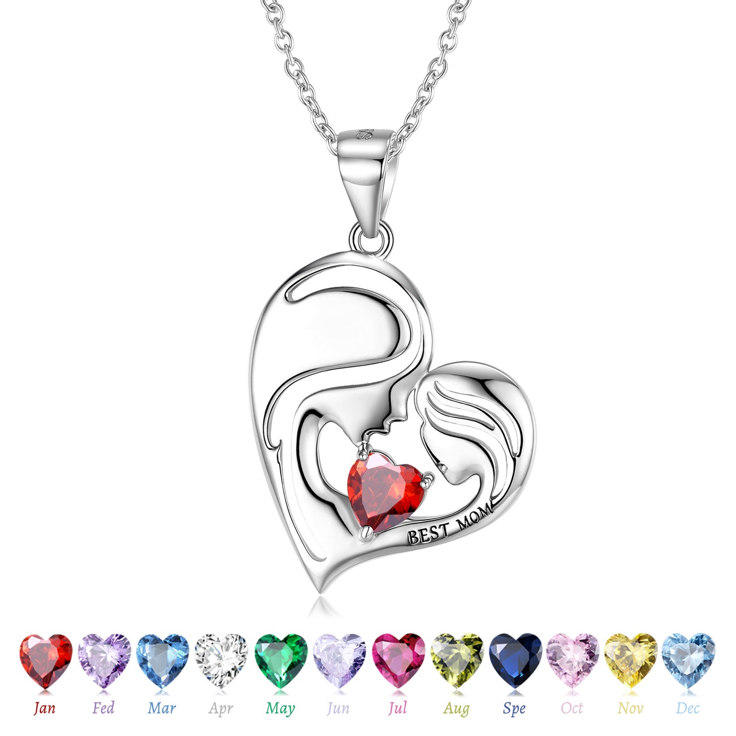 925 Sterling Silver “Best Mum” Necklace – Mother’s Day Gift Jewellery