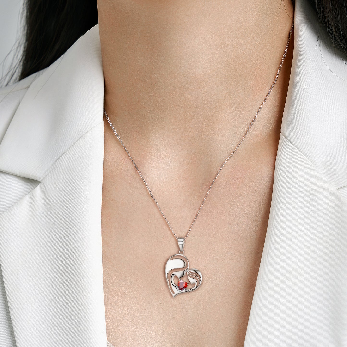 925 Sterling Silver “Best Mum” Necklace – Mother’s Day Gift Jewellery