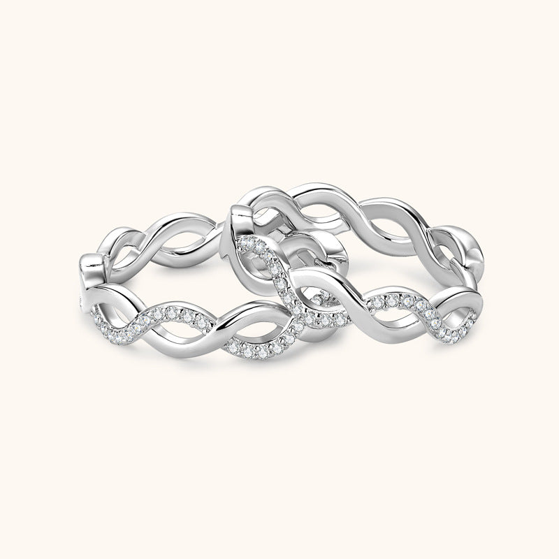 Twist Design Moissanite Stud Earrings – Women’s 925 Sterling Silver

Luxury Style